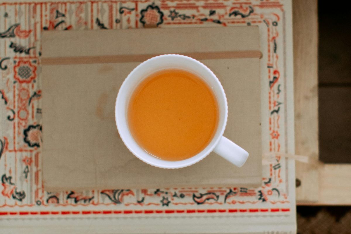 5. Infusión de manzana con canela